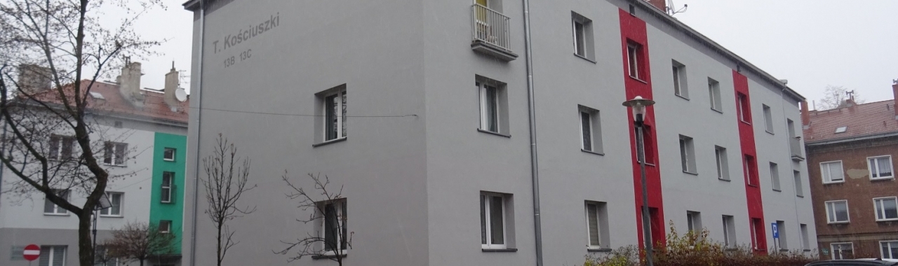 Kościuszki 13b-c - zakończono prace termomodernizacyjne