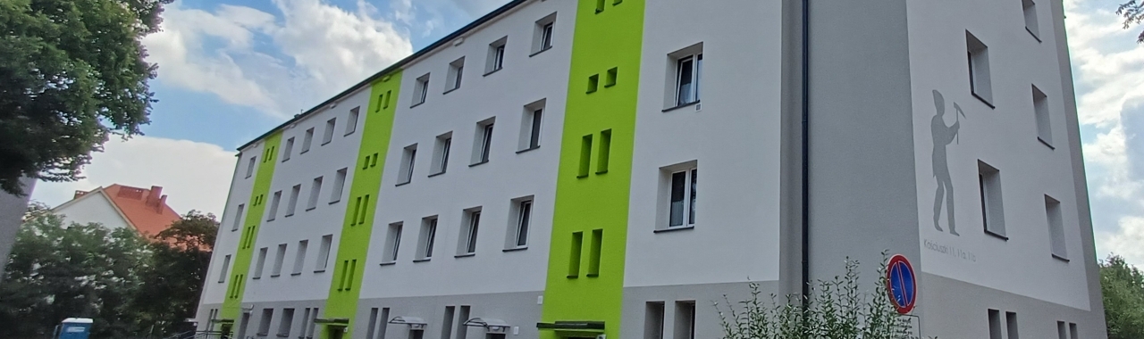 Kościuszki 11a,b - zakończenie prac termomodernizacyjnych budynku